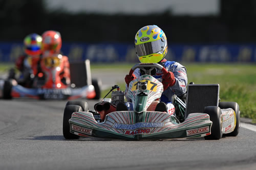 Giuliano Maria Niceta - Vainqueur de la Coupe du Monde CIK FIA - KF3