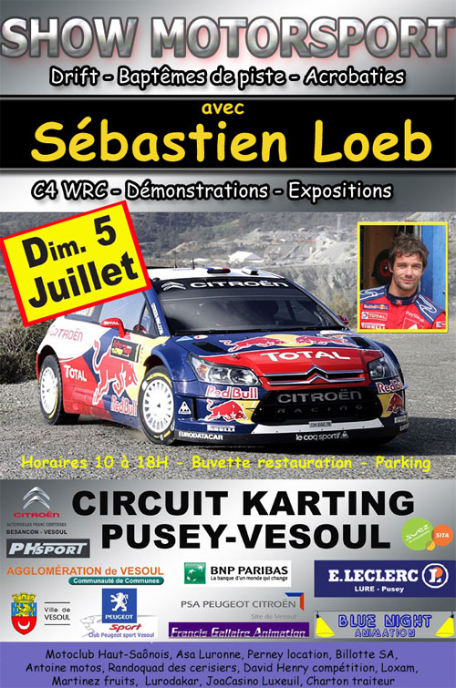 Supershow Motorsport à Puzey(Vesoul) - Circuit de la vallée
