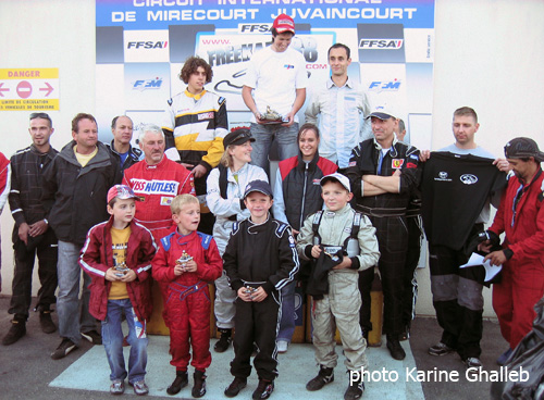 LEs concurrents de  la Course Club - Mirecourt 2009
